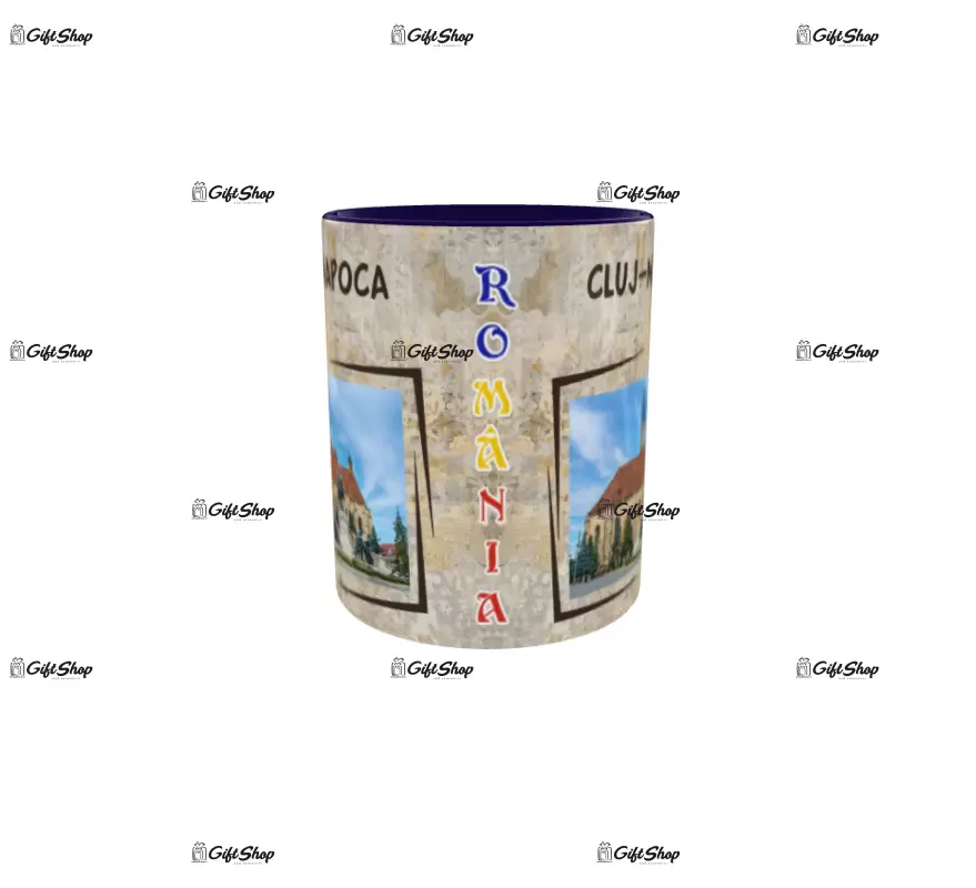 Cluj-napoca, model 2, cana ceramica, 330ml